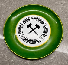 Ancienne plaque en métal mine