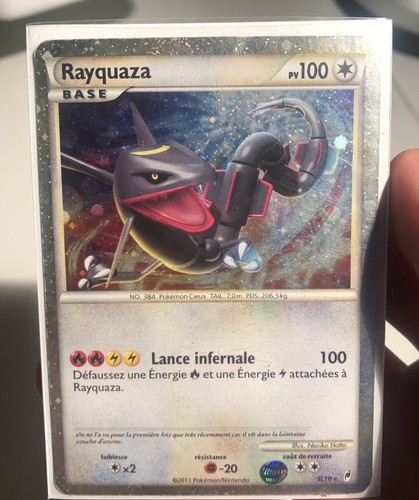 Carte pokémon rayquaza - carte,