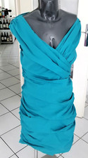 Robe, tunique verte turquoise