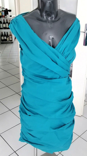 Robe tunique verte turquoise - tunique,