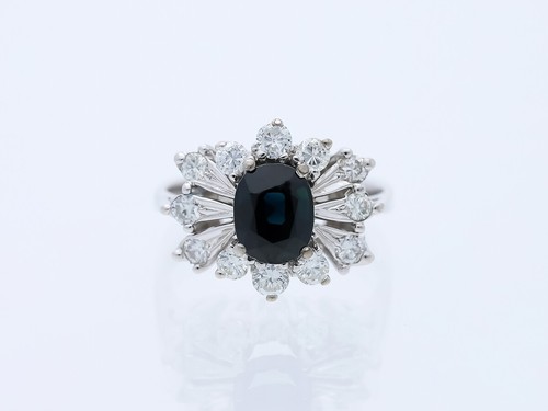 Bague diamants - 2,20, ct.