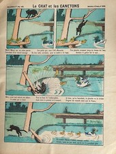 IMAGE D'EPINAL BENJAMIN RABIER SERPENT A SONNETTE ET UN AUTRE TARTARIN