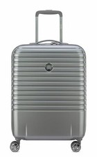 DELSEY PARIS 4 Double Rolls Cabin Trolley 55 Slim Line Grey