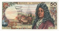 FRANCE - 50 FRANCS RACINE TYPE 1962