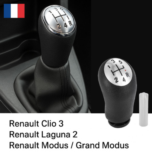 Pommeau vitesse pour clio - de,