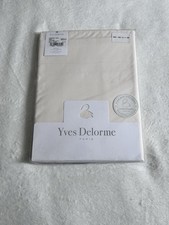 YVES DELORME capri200 ivoire drap plat / flat sheet 300 cm * 310 cm neuf
