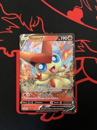 Carte pokémon victini v - victini,
