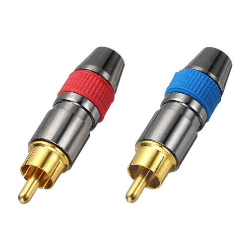 Adaptateurs rca mâle pour - 2,