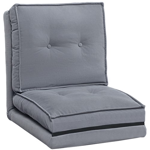 Homcom fauteuil sol - fauteuil, de