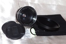 RARE objectif M42 35mm f3,5 ENNA_MÜNCHEN LITHAGON bouchon-pare-soleil-housse TBE