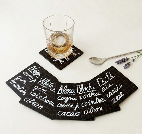 Lot sous verres vintage - 6,