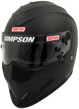 Simpson Diamondback Casque Snell Sa2020 Noir Mat M6 Msa Hans Stig Voiture Course