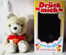 AUTOMATE CARL  A PILES - OURS BRUN AVEC BOITE D'ORIGINE - MADE IN WEST GERMANY