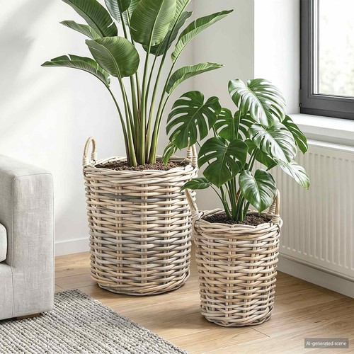 Panier plante avec stockage - panier, de