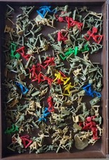 Lot de Soldats cowboy indiens en Plastique