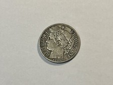 Monnaie France 1 Franc Argent Cérès 1872 (203-18)