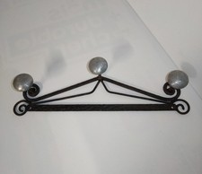 Ancien Porte manteau mural Fer