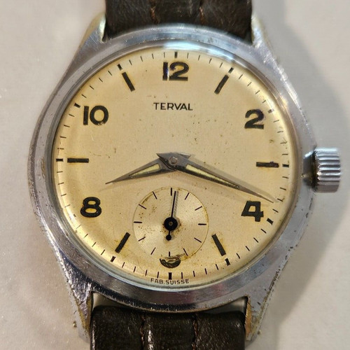 Montre vintage homme terval - montre,