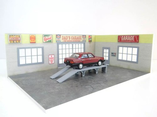Maquettes miniatures garage