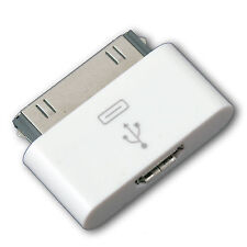 Micro USB Femelle À 30pin Mâle Adaptateur Dock pour IPHONE 4 4S 3G 3GS Ipod IPAD