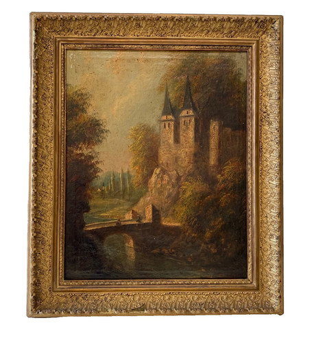 Ancien tableau peinture - ancien,