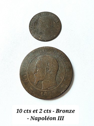 Pièces cts en - et, 10