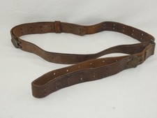 Bretelle cuir fusil M1 Garand terrain Normandie ORIGINAL US ARMY WWII WW2
