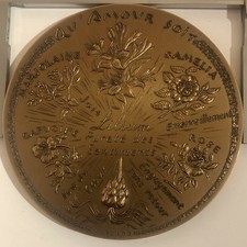 MÉDAILLE EN BRONZE MONNAIE DE