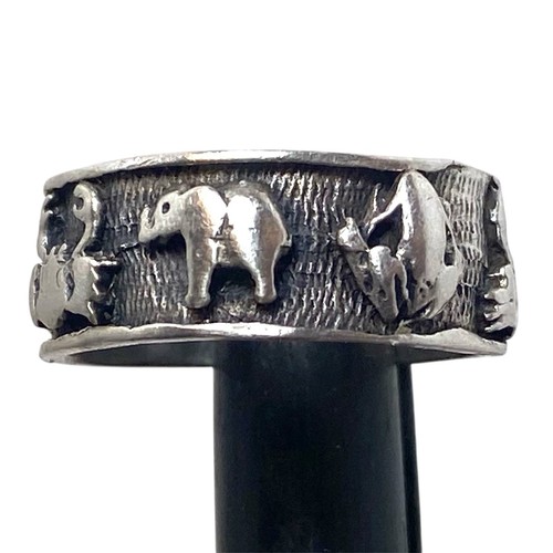 Bague anneau argent massif - anneau,