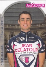 CYCLISME carte cycliste SEBASTIEN JOLY équipe JEAN DELATOUR 2003