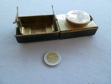 Ancien RÉCHAUD pliant DE VOYAGE pour FER À FRISER