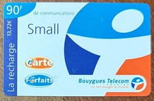 MARTINIQUE BOUYGUES TELECOM CARAÏBE 90F RECHARGE GSM PREPAYÉE TELECARTE CARTE