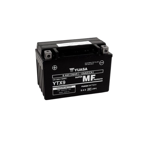 Batterie moto yuasa ytx9 - batterie, vrla