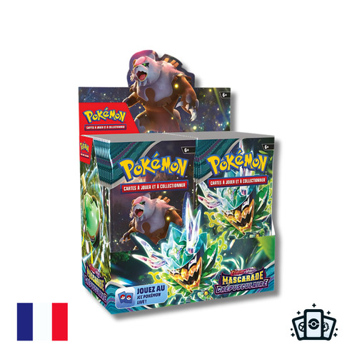 Display pokémon ev6 mascarade - display,
