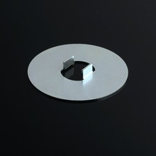 KAWASAKI S2 350 S1 TRIPLE 171-72 AMORTISSEUR DE DIRECTION PLAQUE ACIER 46106-006 BOULON NEUF