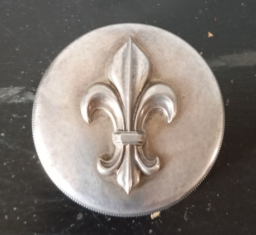 Boite metal argente - boite,