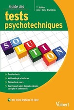 Guide des tests psychotechniques - Bruneteau, Anne-Marie