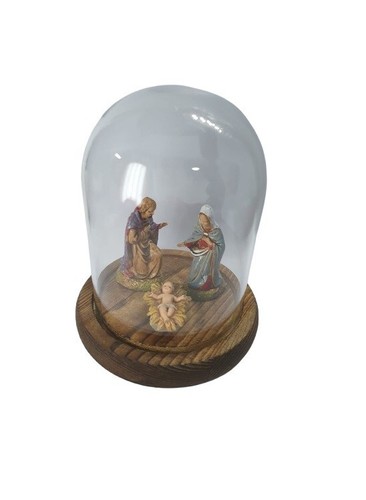 Crèche cloche 7x10 - crèche, cm