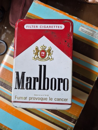 Boîte métal marlboro big - boîte,