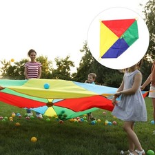 Parachute arc-en-ciel pour