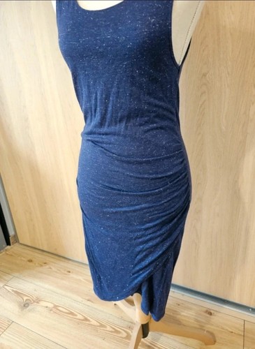 Robe moulante bleu - moulante,