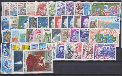 Timbres monaco neufs - neufs, annee