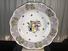 Assiette en porcelaine Herend assiette cassée 52 cm Ø. 1 choix excellent état