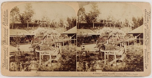 Japon jardin nikko 1896 - nikko, photo