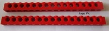 Lego 3703 x2 Brick 1x16 with