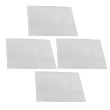  4 Pcs Grillage Inox Accessoire Voiture De Pare-chocs Maille Fine