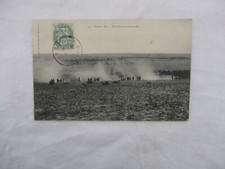 CPA MILITAIRE ECOLES A FEU UNE