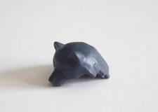 PLAYMOBIL (L8449) MOYEN-AGE - Chapeau Tête Loup Gris Foncé 3151 3944 4437 4439