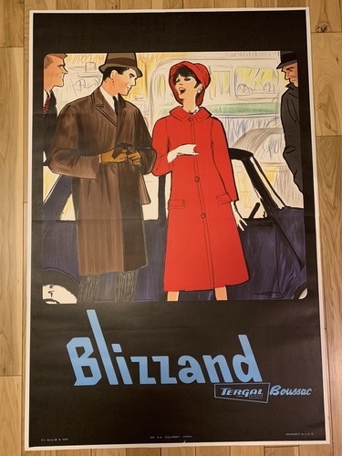 Affiche originale blizzand - affiche,