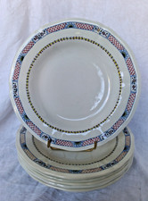 6 assiettes creuses en